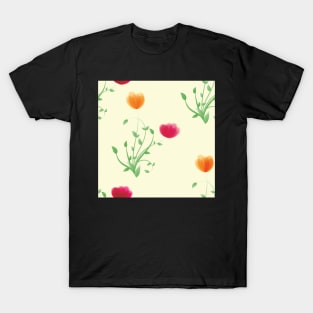 seamless floral pattern T-Shirt